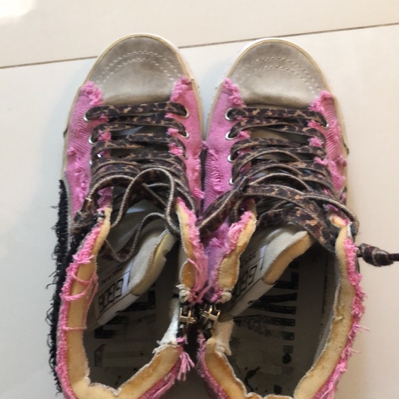 Golden Goose side woman’s size 38 mid top. “You always make me happy” - Picture 8 of 12